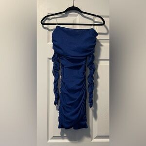 XSmall blue shimmery dress